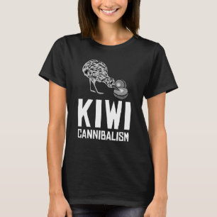 Kiwi Bird Cannibalism For Fruit Men Women T-Shirt