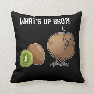 Kiwi Bird Fruit Animal Joke Kiwi Cushion