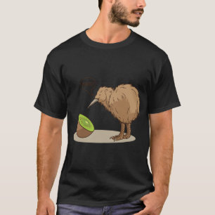 Kiwi Bird Fruit New Zealand Mama Fun T-Shirt