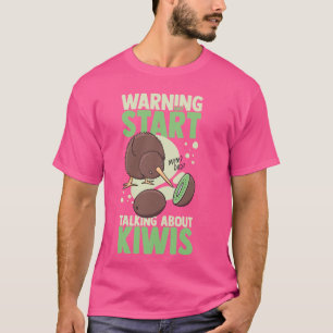 Kiwi Bird Funny New Zealand Cute Animals T-Shirt