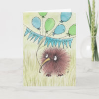 Kiwi Bird Happy Birthday
