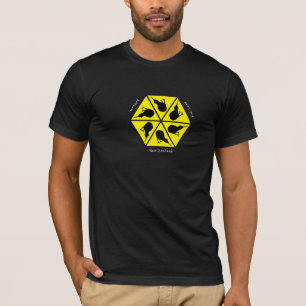 Kiwi Bird & New Zealand/ Aotearoa Islands (pizza) T-Shirt