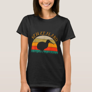 Kiwi bird nz travel new zealander new zealand T-Shirt