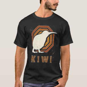 Kiwi Bird Vintage Retro Classic Animal Love T-Shirt