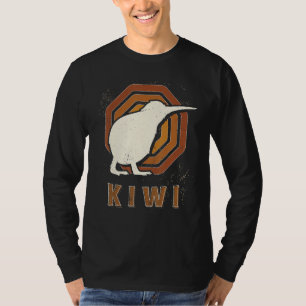 Kiwi Bird Vintage Retro Classic Animal Love T-Shirt