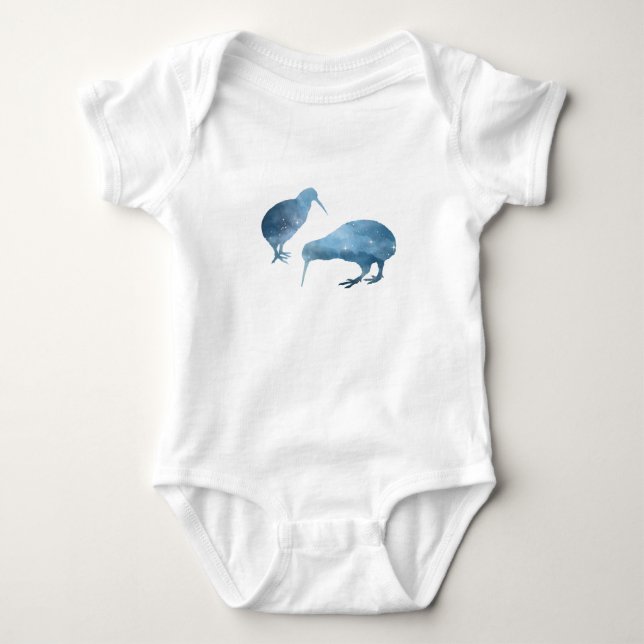kiwi birds baby bodysuit (Front)