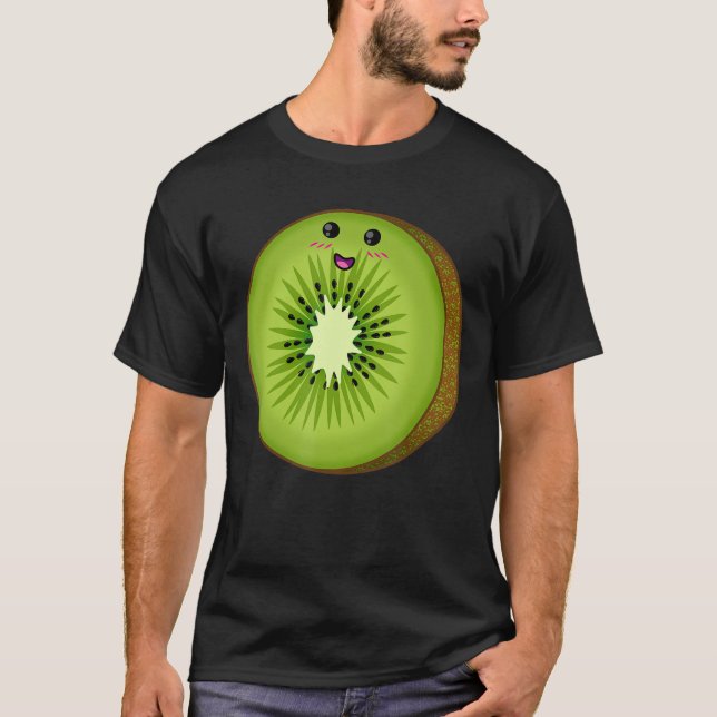 kiwi costume food fruit halloween lazy easy T-Shirt (Front)
