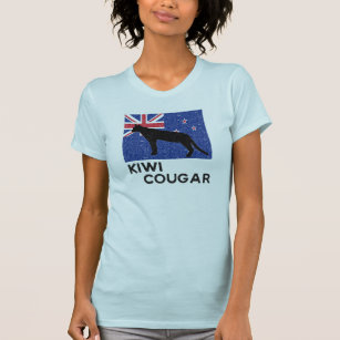 Kiwi Cougar Womens T-Shirt