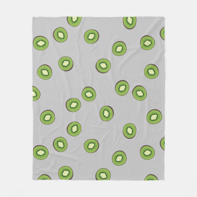 Kiwi Fleece Blanket (Front)