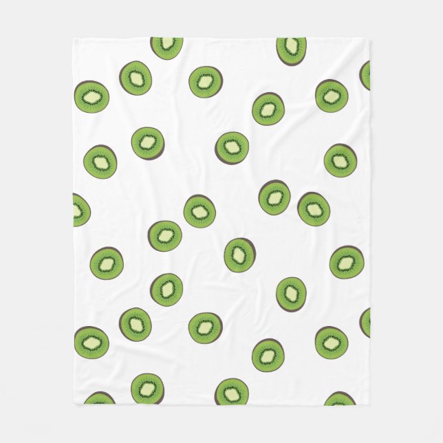 Kiwi Fleece Blanket (Front)