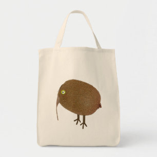 Kiwi Fruit Bird Tote Bag