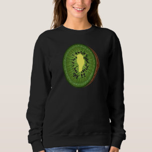 Kiwi Fruit Costume Vacation Beach Pool Party 2 Sweatshirt