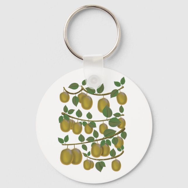 Kiwi Fruit Key Ring (Front)