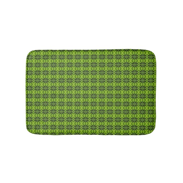 Kiwi fruit pattern bath mat (Front)