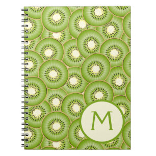 Kiwi Fruit Pattern Notebook