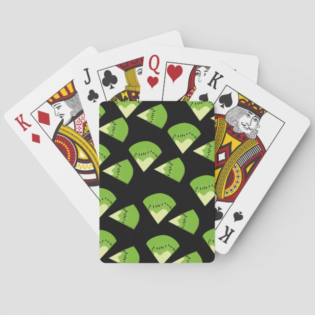 Kiwi Fruit Playing Cards (Back)