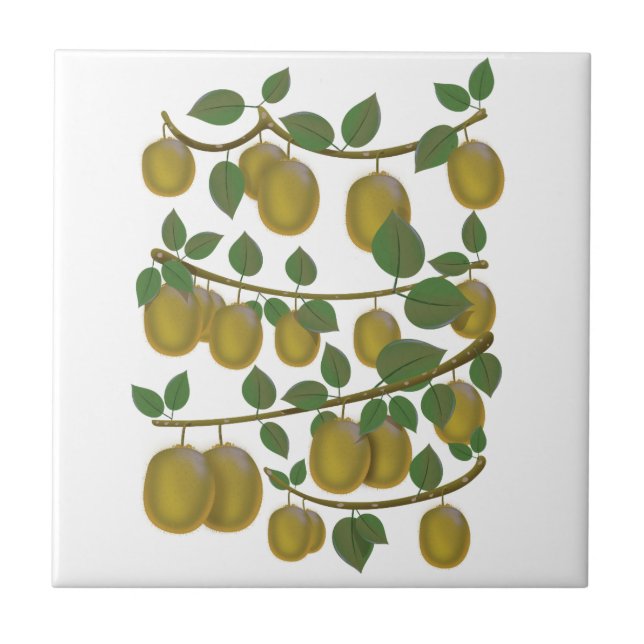 Kiwi Fruit Tile (Front)