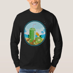 Kiwi Fruit Vacation Beach Pool Party Summer Costum T-Shirt
