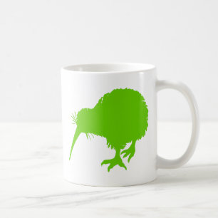 Kiwi Green Bird Coffee Mug