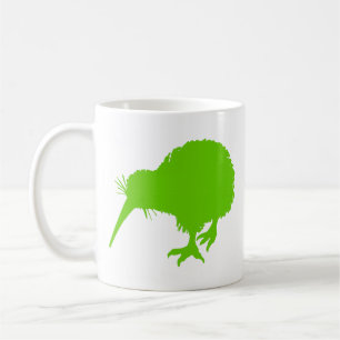 Kiwi Green Bird Coffee Mug