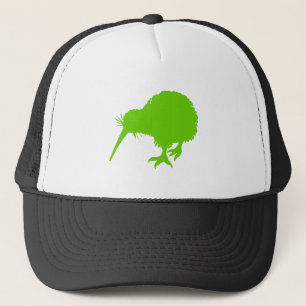 Kiwi Green Bird Trucker Hat