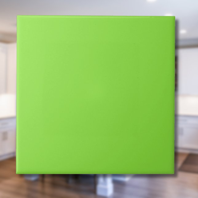 Kiwi Green Solid Colour | Classic | Elegant Tile (Creator Uploaded)