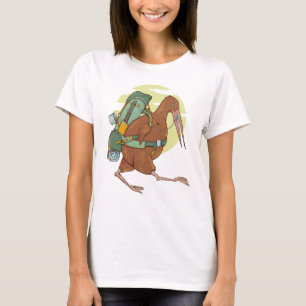 Kiwi hiking tramping T-Shirt
