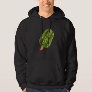 Kiwi Ice Cream Kiwi Love Fruits Kiwi Costume Cute Hoodie