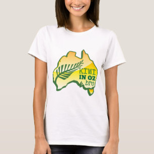 KIWI in OZ (Australia) BRO T-Shirt