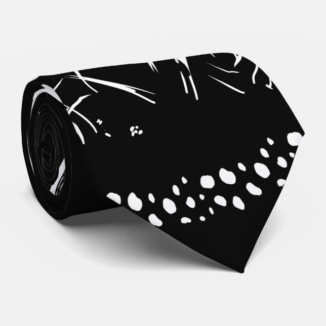 Kiwi in the New Zealand Bush Tie (Rolled)