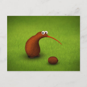 Kiwi Kiwi Postcard