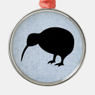 Kiwi Metal Tree Decoration