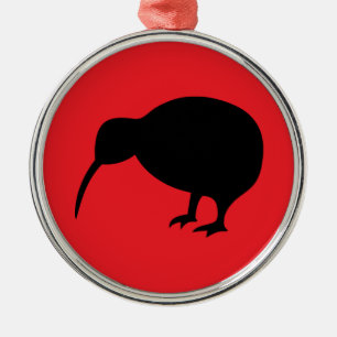 Kiwi Metal Tree Decoration