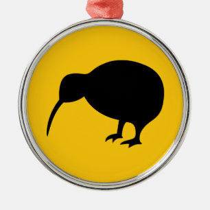 Kiwi Metal Tree Decoration