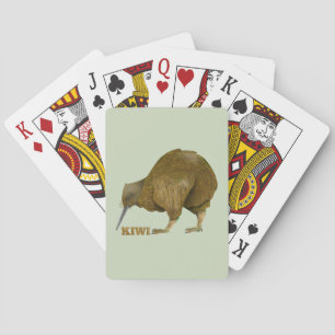 Kiwi N.Z. Bird Playing Cards