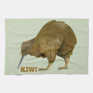 Kiwi N.Z. Bird Tea Towel