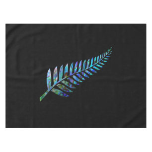 KIWI NEW ZEALAND PAUA FERN TABLECLOTH
