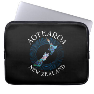 KIWI NEW ZEALAND PAUA LAPTOP SLEEVE