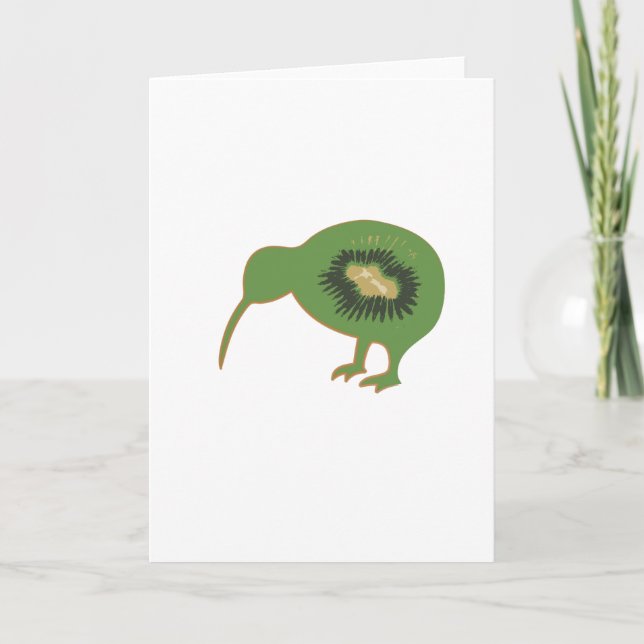 kiwi nz kiwifruit card (Front)