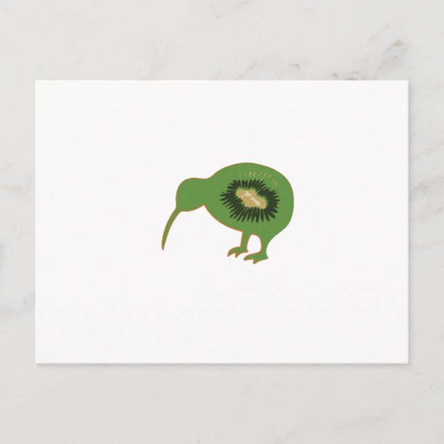 kiwi nz kiwifruit postcard (Front)