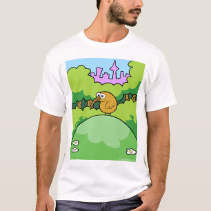 Kiwi on a hill. Dark and light clothing T-Shirt