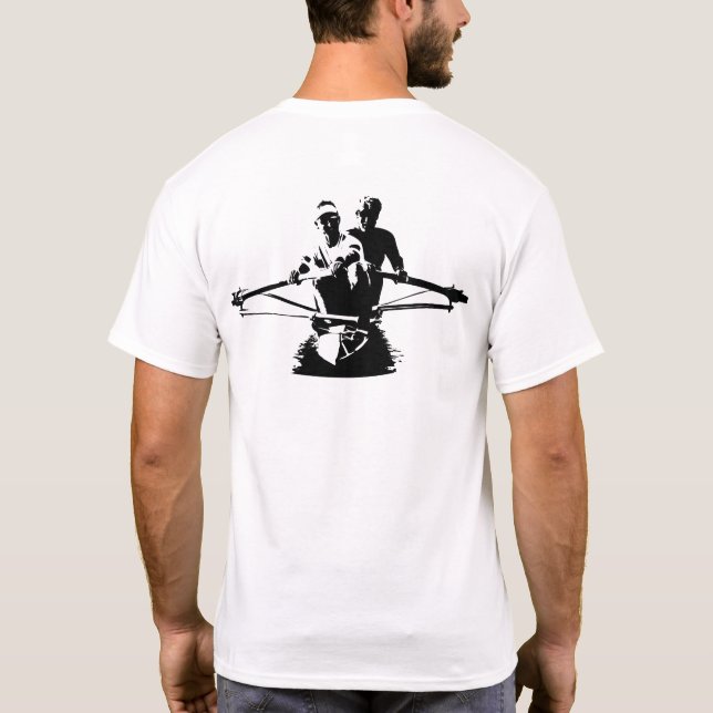 Kiwi Pair New Zeland Rowing  T-Shirt (Back)
