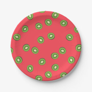 Kiwi Paper Plate