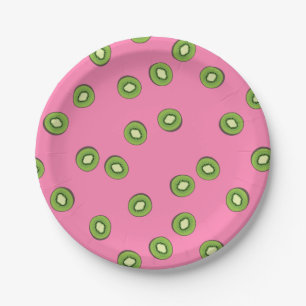 Kiwi Paper Plate