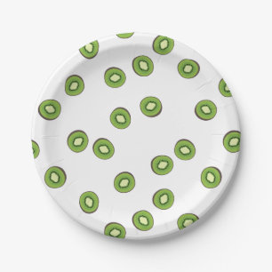 Kiwi Paper Plate