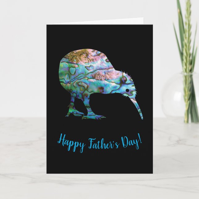 KIWI PAUA FATHER'S DAY CARD (Front)