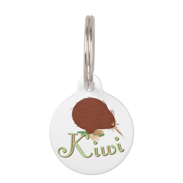 Kiwi Pet Tag (Front)
