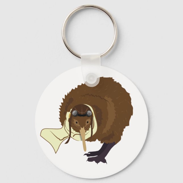 Kiwi Pilot Key Ring (Front)