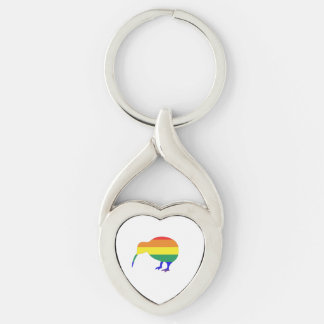 Kiwi pride key ring