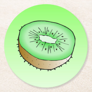 Kiwi Pulp board coaster